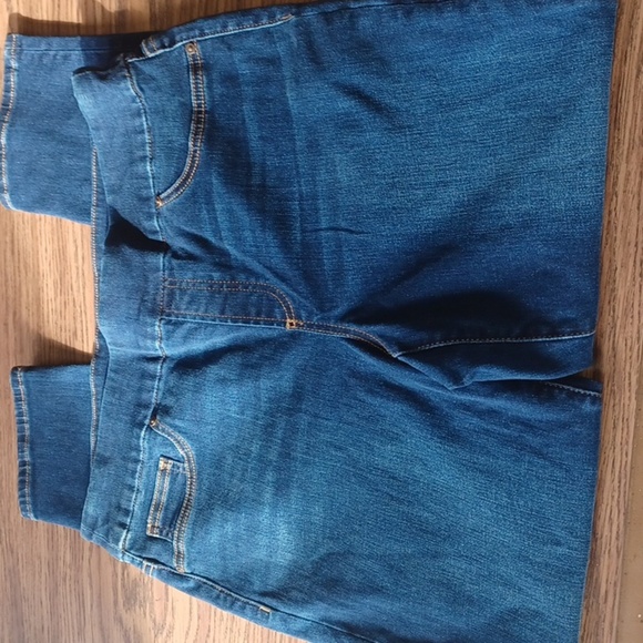 Chico’s Denim Jeggings Pull-On In Blue Size 8 Chico’s Size 1 - Picture 1 of 4
